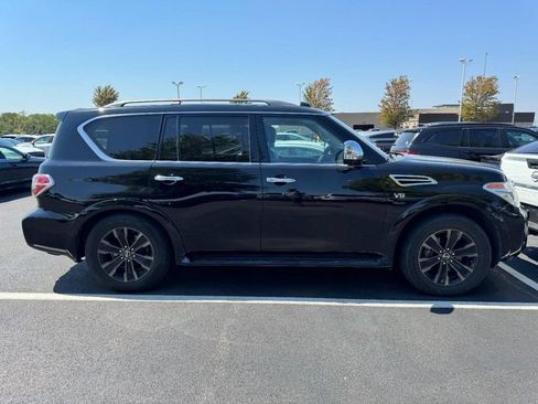 Used 2019 Nissan Armada Platinum w/ Captain's Chairs Package AWD/4WD image 2