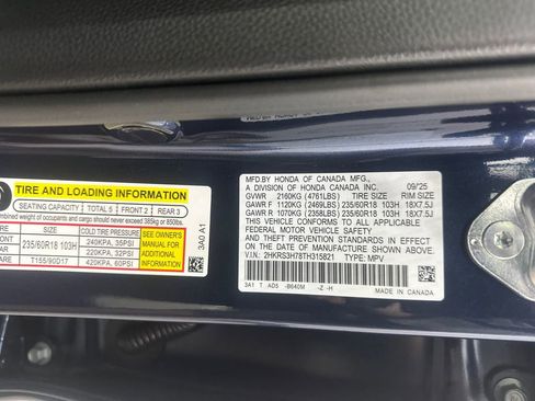 New 2026 Honda CR-V EX-L image 35