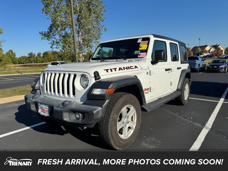 Used 2021 Jeep Wrangler Unlimited Sport AWD/4WD image 1