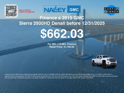 Used 2015 GMC Sierra 2500 Denali