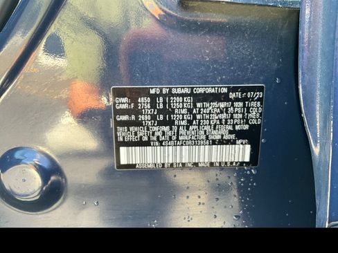 Certified 2024 Subaru Outback Premium AWD/4WD image 19