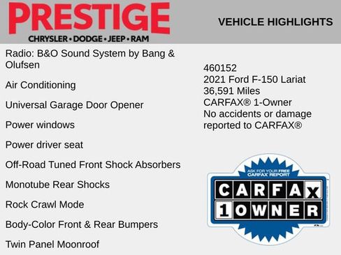 Used 2021 Ford F150 Lariat image 8