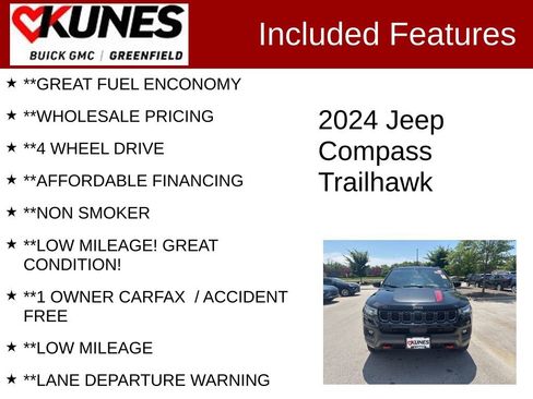 Used 2024 Jeep Compass Trailhawk image 3