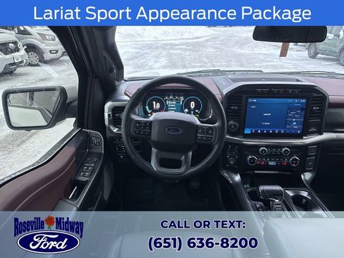 Used 2023 Ford F150 Lariat w/ Equipment Group 502A High image 12