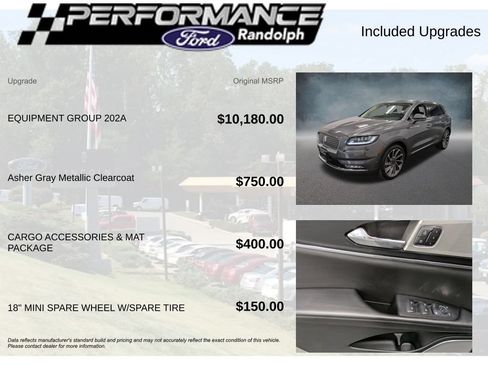 Used 2023 Lincoln Nautilus Reserve w/ Equipment Group 202A AWD/4WD image 7