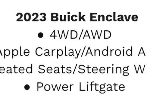 Certified 2023 Buick Enclave Essence w/ Experience Buick Package image 2