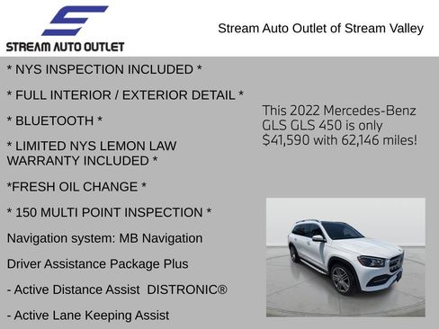 Used 2022 Mercedes-Benz GLS 450 4MATIC image 4