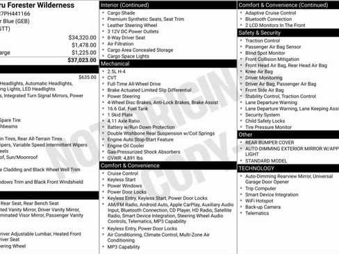 Used 2023 Subaru Forester Wilderness image 6