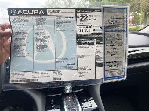 Certified 2026 Acura MDX FWD w/ Technology Package image 33