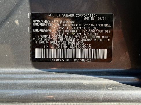 Used 2021 Subaru Crosstrek 2.5i Sport w/ Popular Package #2B AWD/4WD image 31
