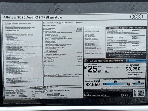 Certified 2025 Audi Q5 Premium Plus w/ Premium Plus image 21