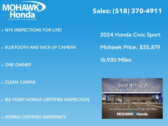 Used 2024 Honda Civic Sport image 4