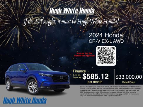 Used 2024 Honda CR-V EX-L image 3