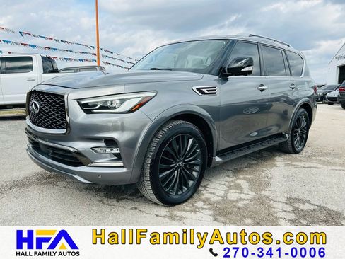 Used 2021 INFINITI QX80 Premium Select w/ All-Season Package image 1