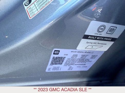 Used 2023 GMC Acadia SLE image 21