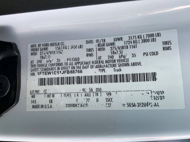 Used 2018 Ford F150 Lariat AWD/4WD image 43