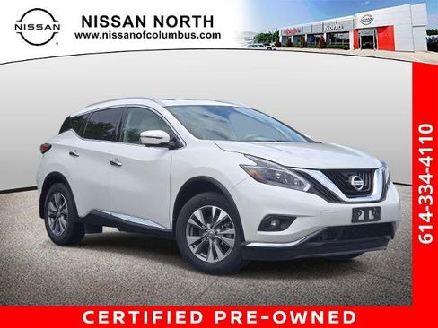 Certified 2018 Nissan Murano SL w/ Moonroof Package AWD/4WD image 1