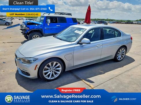 Used 2017 BMW 330e w/ Technology Package RWD image 1