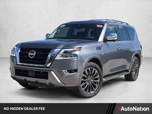 Used 2022 Nissan Armada Platinum w/ Captain's Chairs Package AWD/4WD image 1