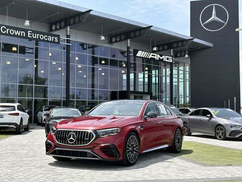 Certified 2025 Mercedes-Benz E 53 AMG e 4MATIC Sedan image 1