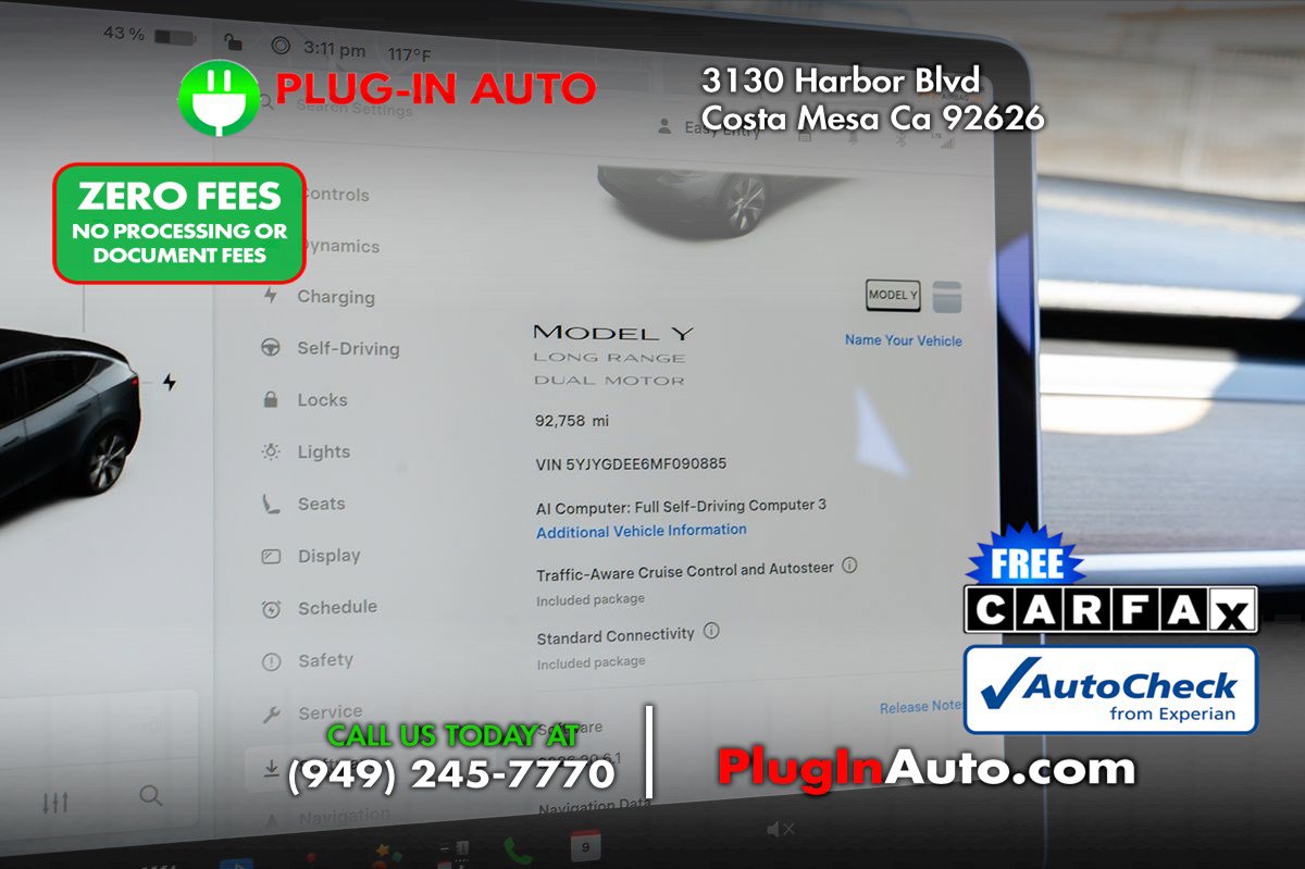 Used 2021 Tesla Model Y Long Range AWD/4WD image 32
