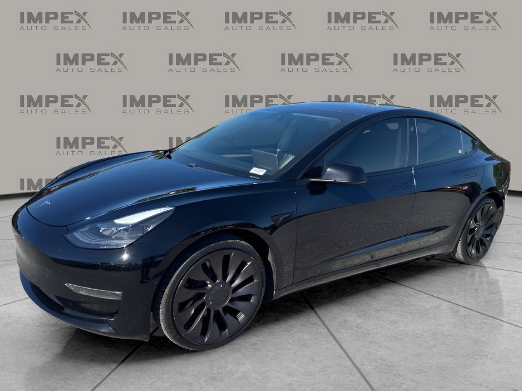 Used 2021 Tesla Model 3 Performance AWD/4WD image 1