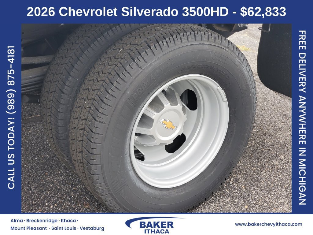 New 2026 Chevrolet Silverado 3500 W/T w/ WT Convenience Package AWD/4WD image 28