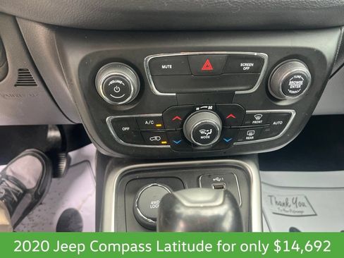 Used 2020 Jeep Compass Latitude AWD/4WD image 17