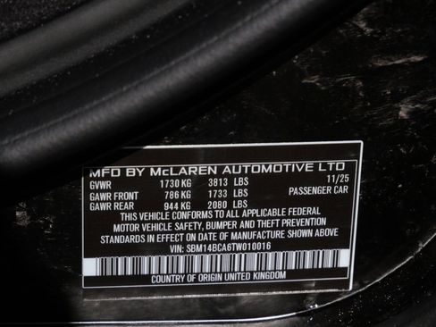 Used 2026 McLaren 750S Spider RWD image 26