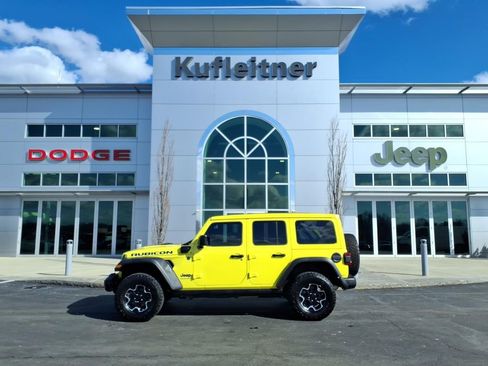 Used 2023 Jeep Wrangler Unlimited Rubicon 4xe w/ Steel Bumper Group AWD/4WD image 1