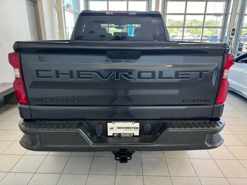 Used 2021 Chevrolet Silverado 1500 Custom w/ LPO, Dark Essentials Package RWD image 42