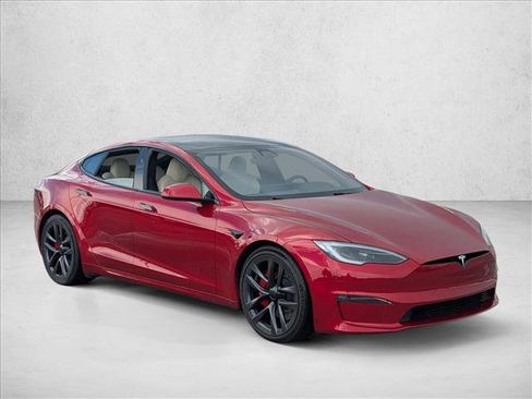 Used 2023 Tesla Model S Plaid AWD/4WD image 3