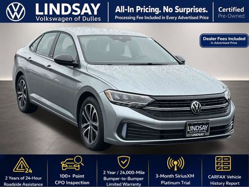 Certified 2024 Volkswagen Jetta Sport FWD image 1
