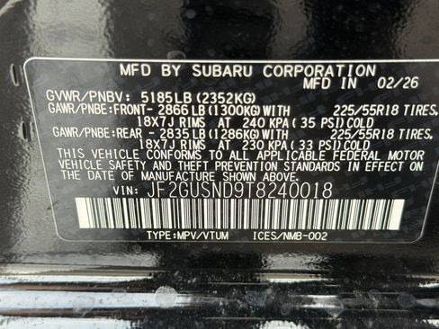 New 2026 Subaru Crosstrek 2.5i Limited image 27