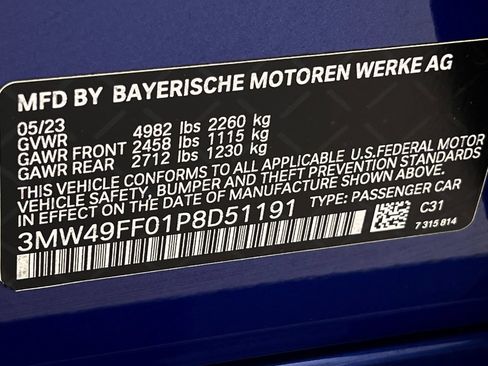 Used 2023 BMW M340i xDrive w/ Premium Package AWD/4WD image 24
