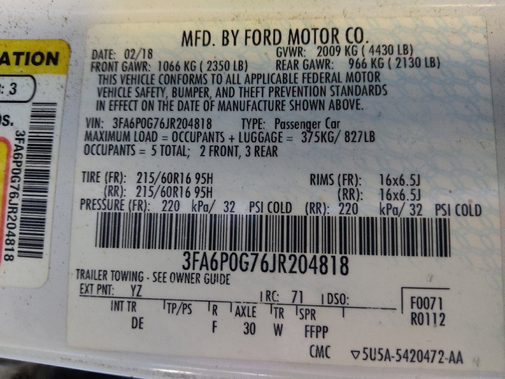 Used 2018 Ford Fusion S FWD image 33