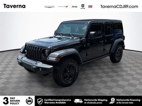 Used 2023 Jeep Wrangler Unlimited w/ Sun & Screen Package AWD/4WD image 1