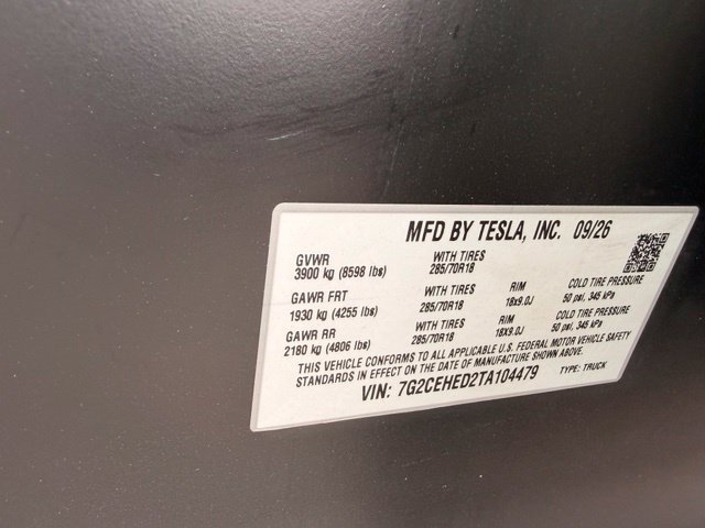 Used 2026 Tesla Cybertruck AWD Crew Cab image 20