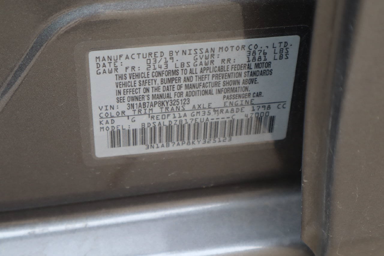 Used 2019 Nissan Sentra SV FWD image 26