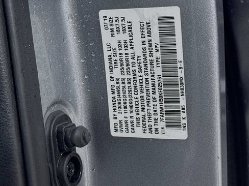 Used 2019 Honda CR-V EX image 43
