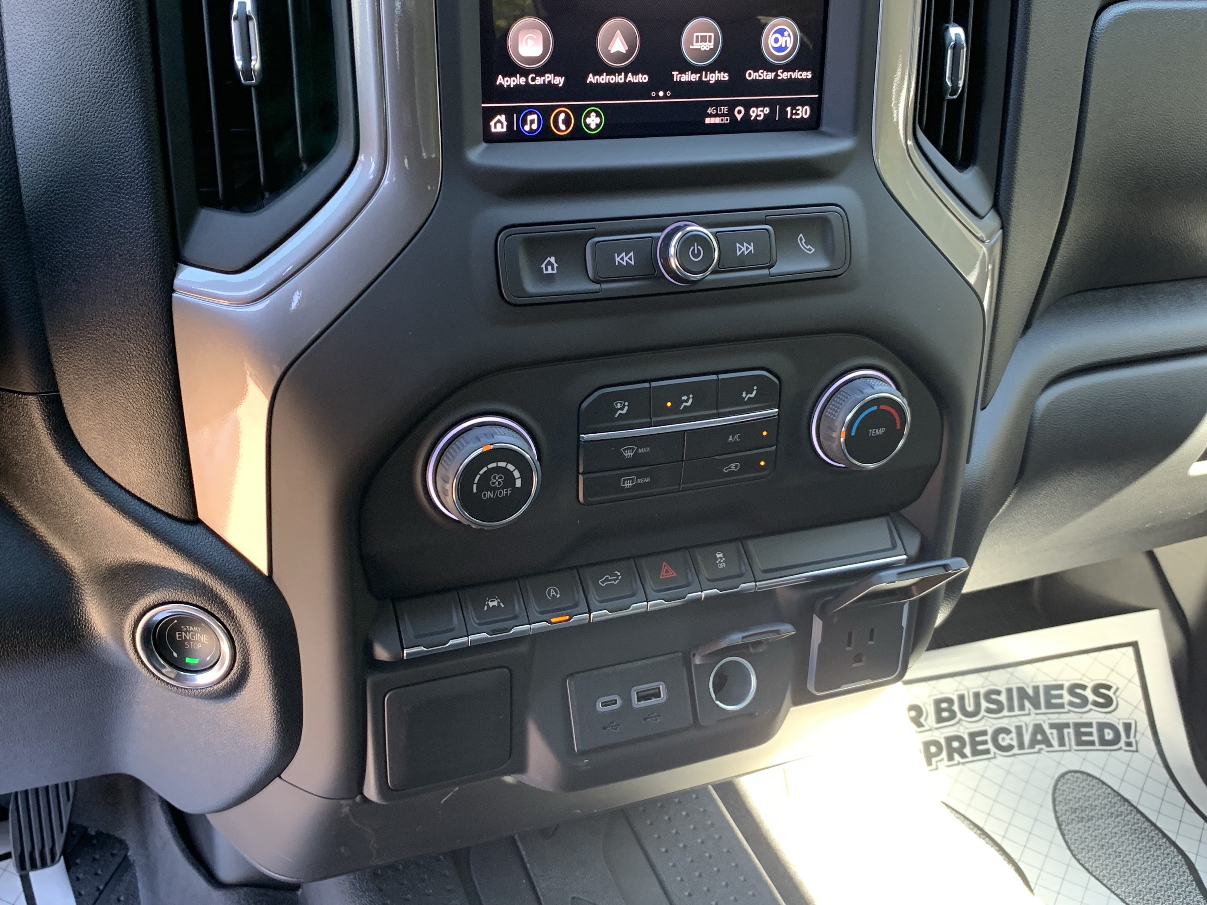 New 2026 Chevrolet Silverado 1500 Custom w/ Turbomax Blackout Package AWD/4WD image 16