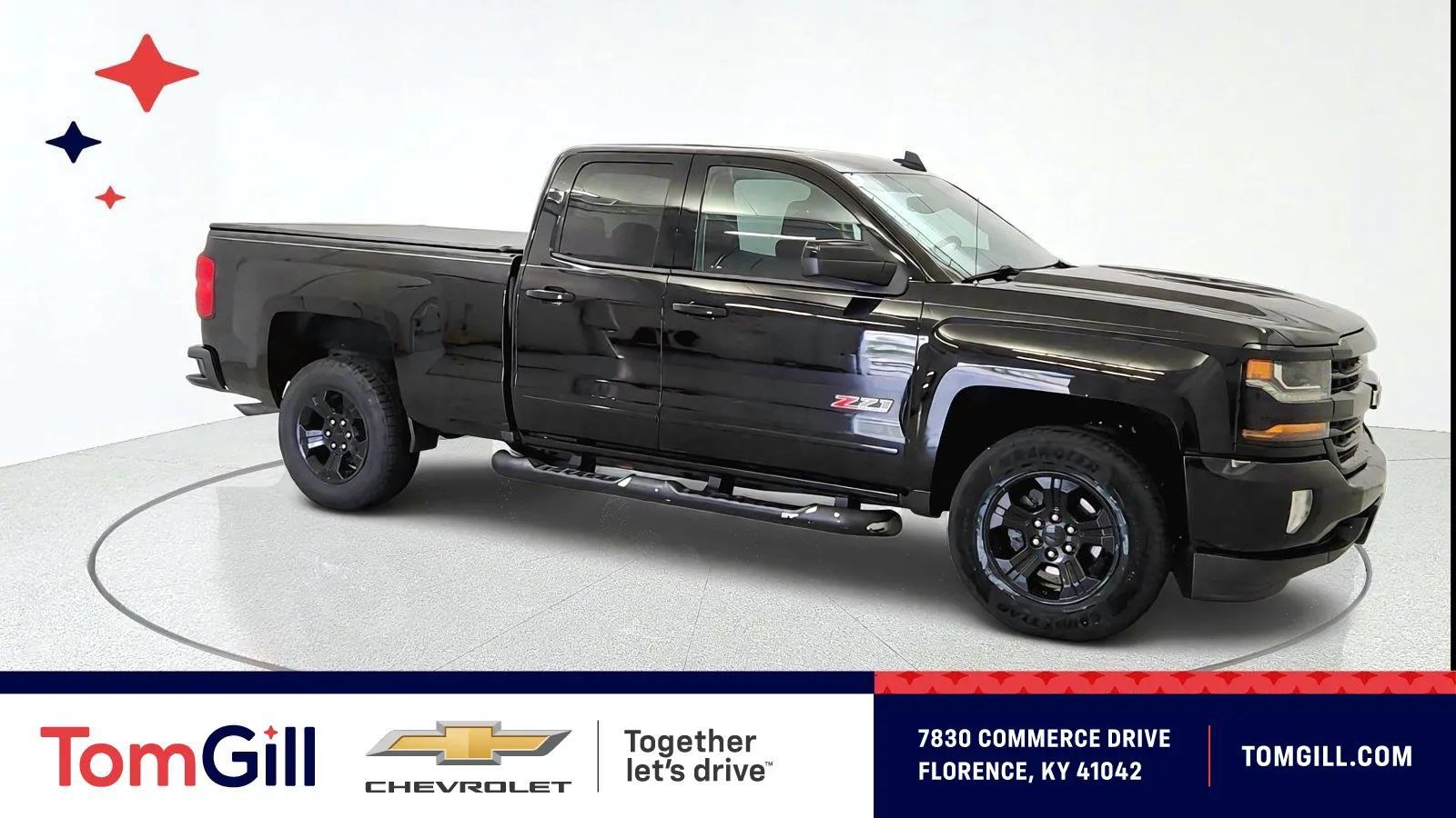 Used 2017 Chevrolet Silverado 1500 LT w/ Midnight Edition AWD/4WD image 1
