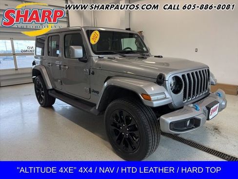Used 2021 Jeep Wrangler Unlimited Sahara AWD/4WD image 1