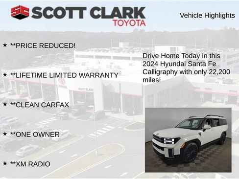 Used 2024 Hyundai Santa Fe Calligraphy AWD/4WD image 13