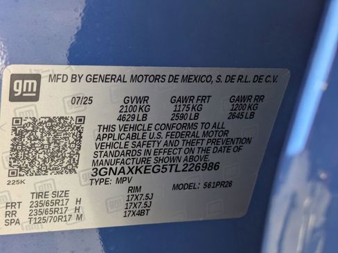 New 2026 Chevrolet Equinox ACTIV w/ Convenience Package III image 33