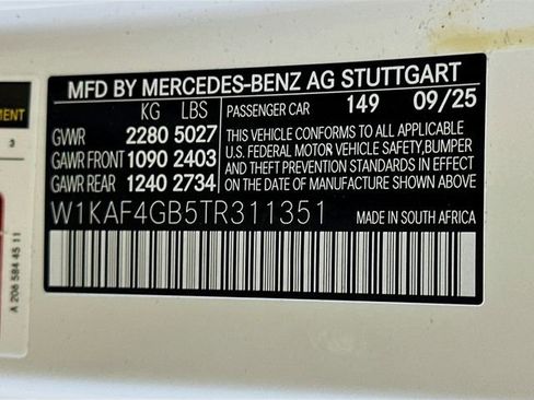 New 2026 Mercedes-Benz C 300 Sedan image 30