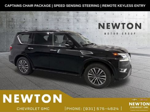 Used 2022 Nissan Armada SL w/ Captain's Chairs Package AWD/4WD image 1