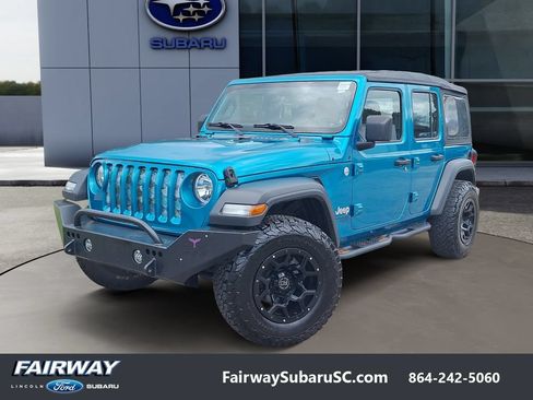 Used 2020 Jeep Wrangler Unlimited Sport AWD/4WD image 1