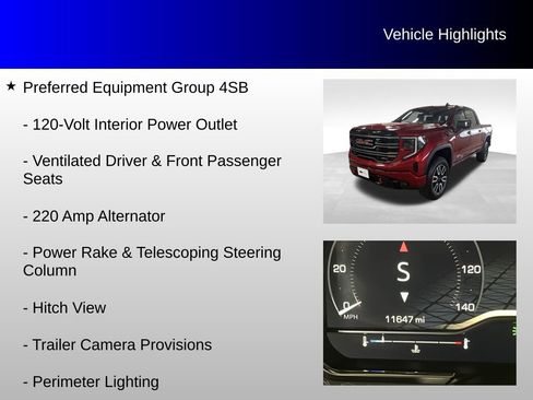 Used 2025 GMC Sierra 1500 AT4 w/ AT4 Preferred Package image 24