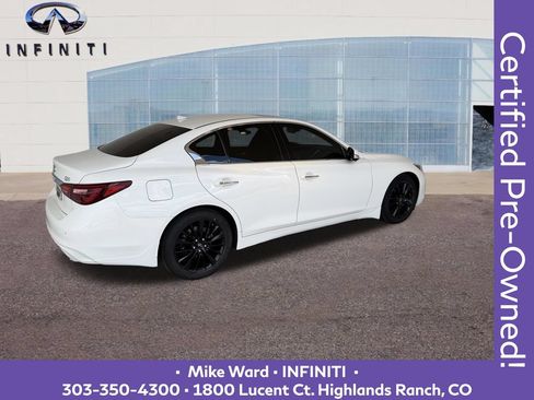 Certified 2023 INFINITI Q50 Luxe w/ Cargo Package AWD/4WD image 9
